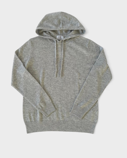 Merinoull Hoodie Grå