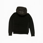"EE" Classic Cardigan Jacket - Black